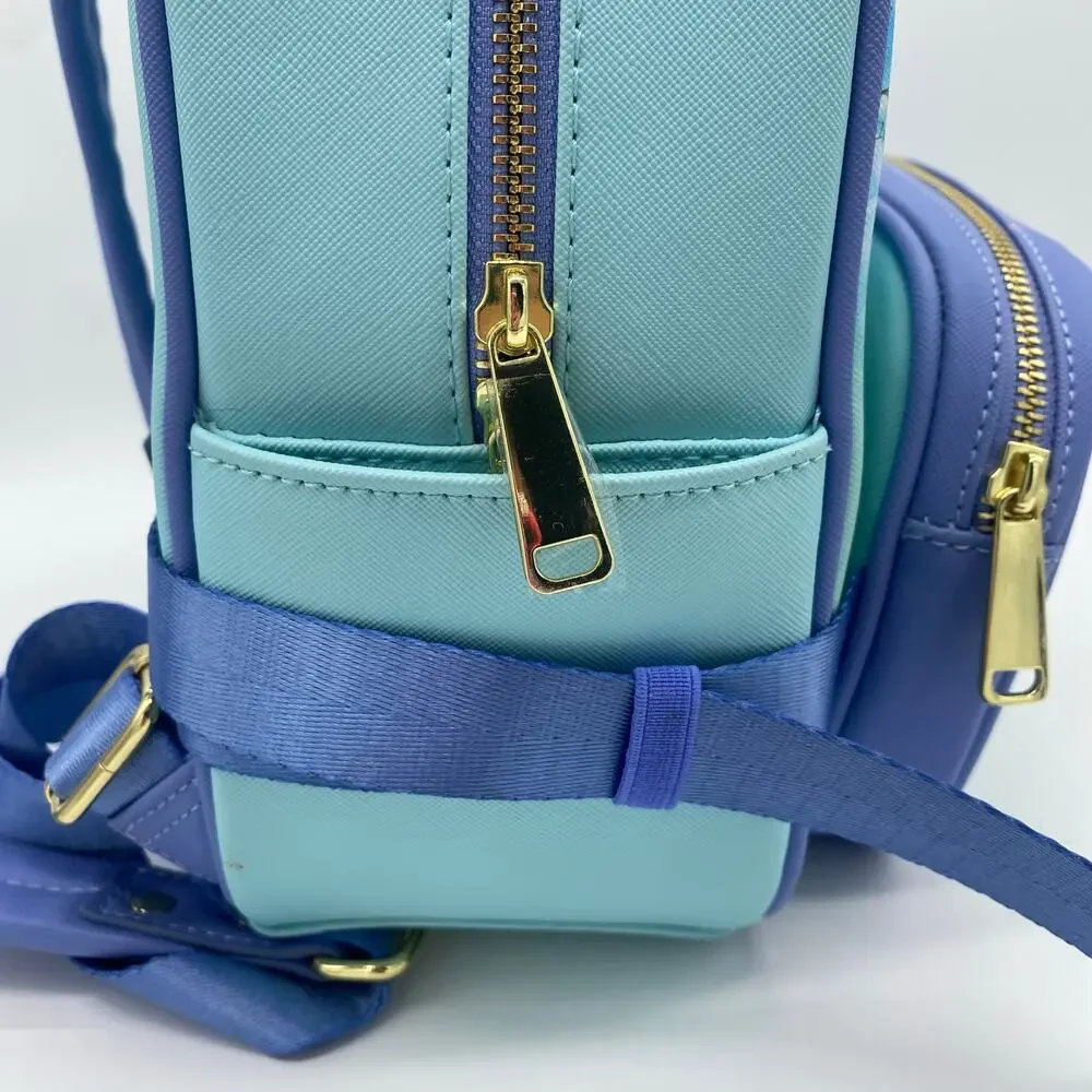 Disney Atlantis The Lost Empire Blue Purple Mini Backpack and Fanny Pack